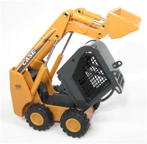 skid steer toy with attachments|case 420 skid steer toy.